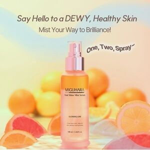 Vital Shine Mist Serum 100ml (3.38 fl oz.)‎ Hydrating Korean Skincare MIGUHARA